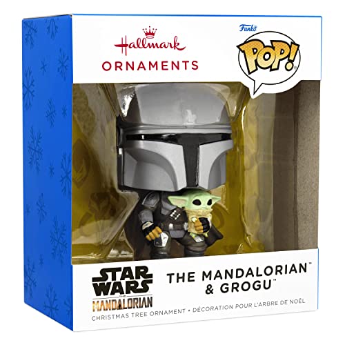Hallmark Star Wars: The Mandalorian and Grogu Funko POP! Christmas Ornament - Image 3