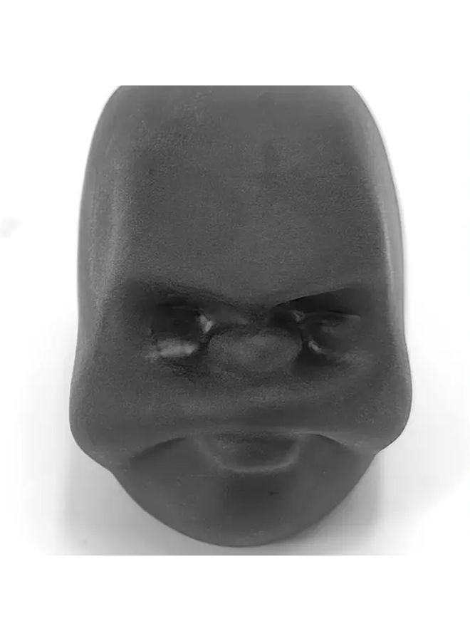 Black Face Stress Balls 2Pcs Funny Squeeze Toys Adults Kids Classroom Office Prizes - Image 3