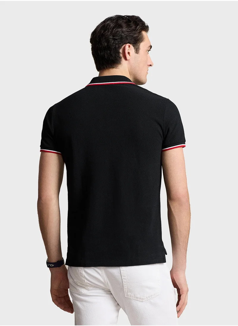 بولو رالف لورين Slim Fit Mesh Polo Shirt