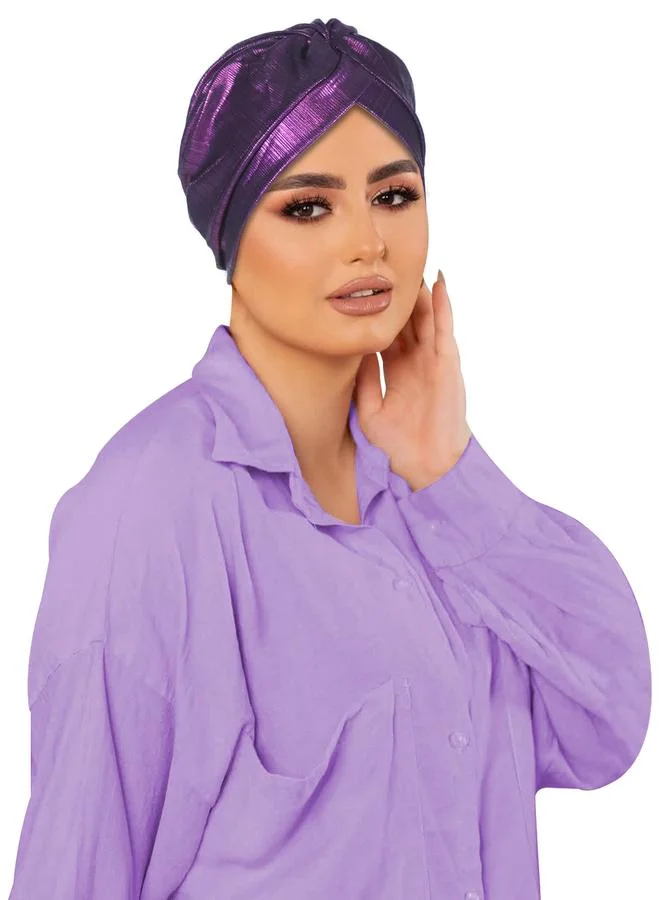 Take Two Purple Turban Hijab