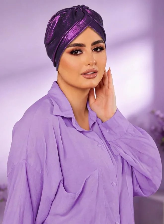 Take Two Purple Turban Hijab