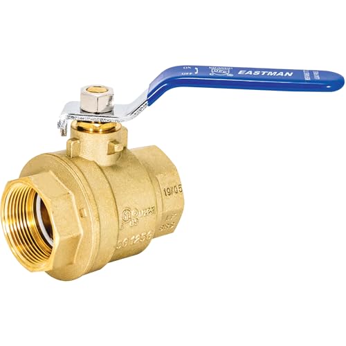 Eastman صمام كرة نحاسي ثقيل الوزن بفتحة كاملة 112 بوصة من إيستمان 20053LF