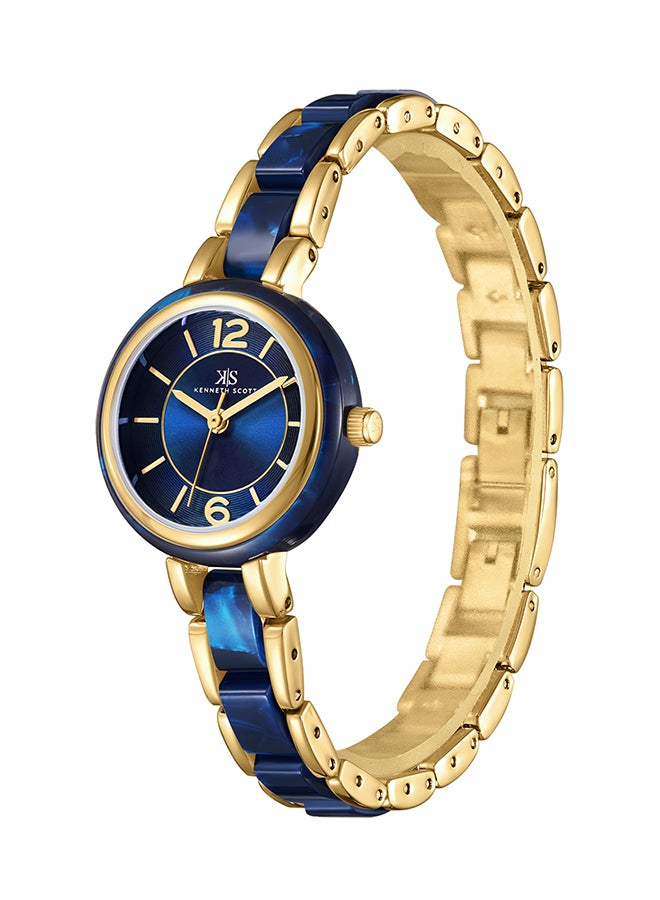 KENNETH SCOTT Women'S Gold Dial Analog Watch -K24501-Gcnn - Image 1