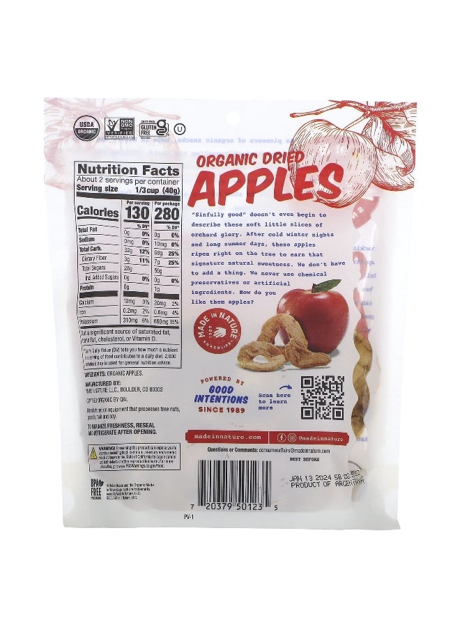 Made in Nature, Organic Dried Apples, Sun-Ripened & Unsulfured, 3 oz (85 g) - Image 2