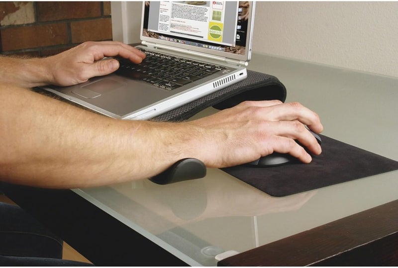 Allsop 29538 Wrist Assist Memory Foam Ergonomic Wrist Rest, Black (ASP29538) - Image 4