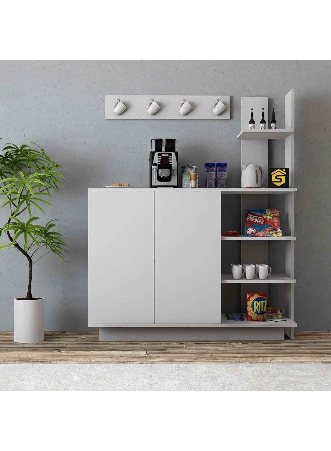 Stylish Home Simple and classic white coffee corner table - RC06 40x120x90 cm - Image 1