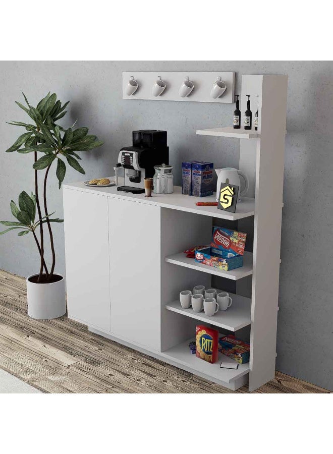 Stylish Home Simple and classic white coffee corner table - RC06 40x120x90 cm - Image 3