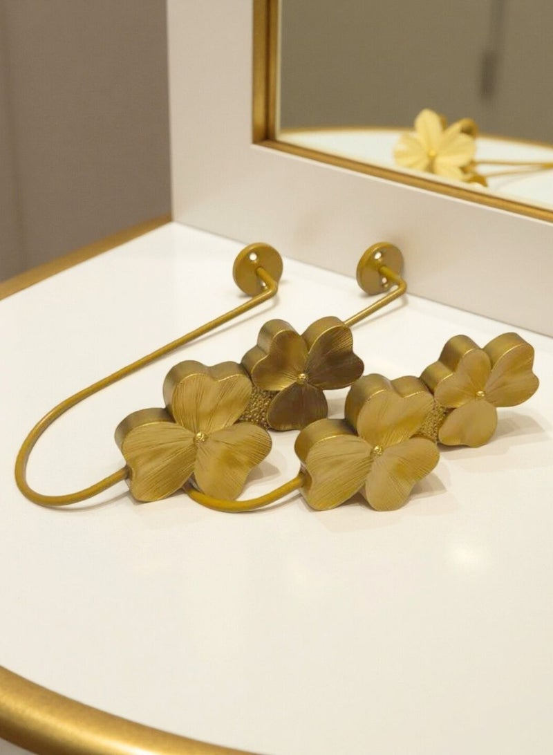 QBAID مساند ستائر عدد 2 – خطافات جدارية لتثبيت الستائر وإضفاء لمسة ديكور أنيقة - Image 2