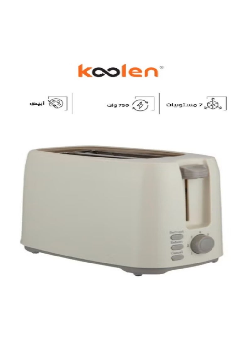 Double Toaster 750 W 800104002 Cream