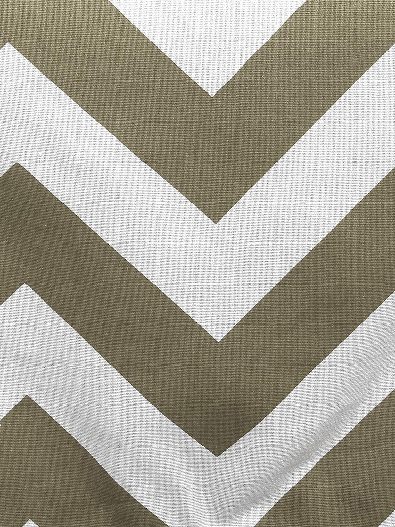 Dekor World Chevron Printed Beige Table Runner with 4 Pcs Place Mat (33x120cm/33x47cm) (Pack of 5 Pcs)-4 Seater Dining & Center Table - Image 4