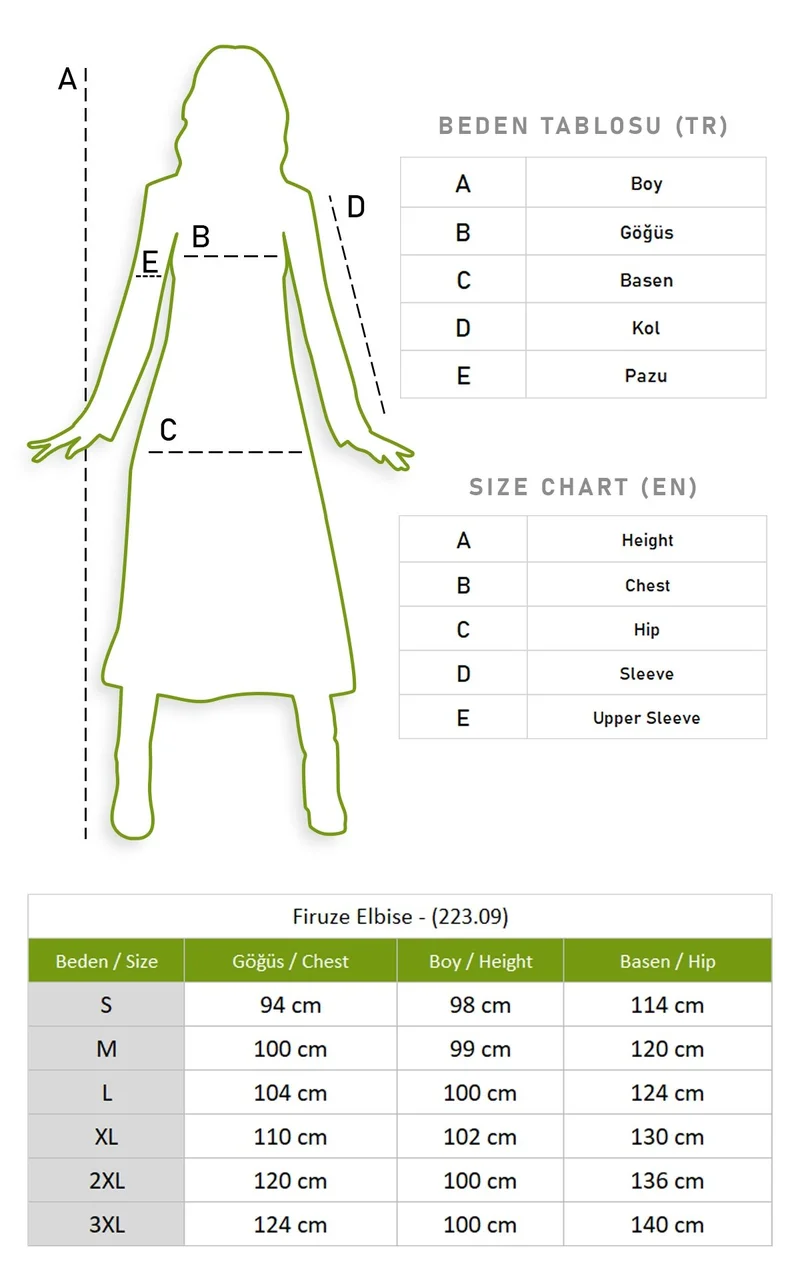 Eliş Şile Bezi Embroidered A-Line Dress