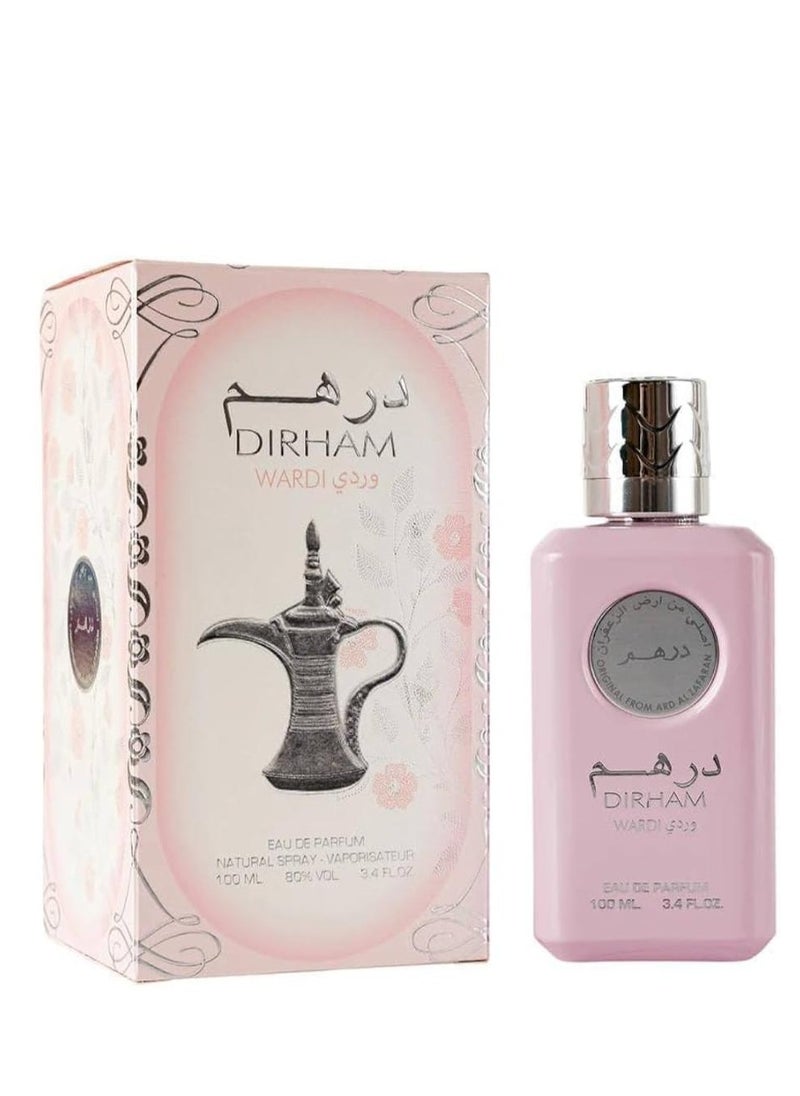 Dirham Wardi by Ard Al Zaafaran Eau de Parfum For Women 100 ml 