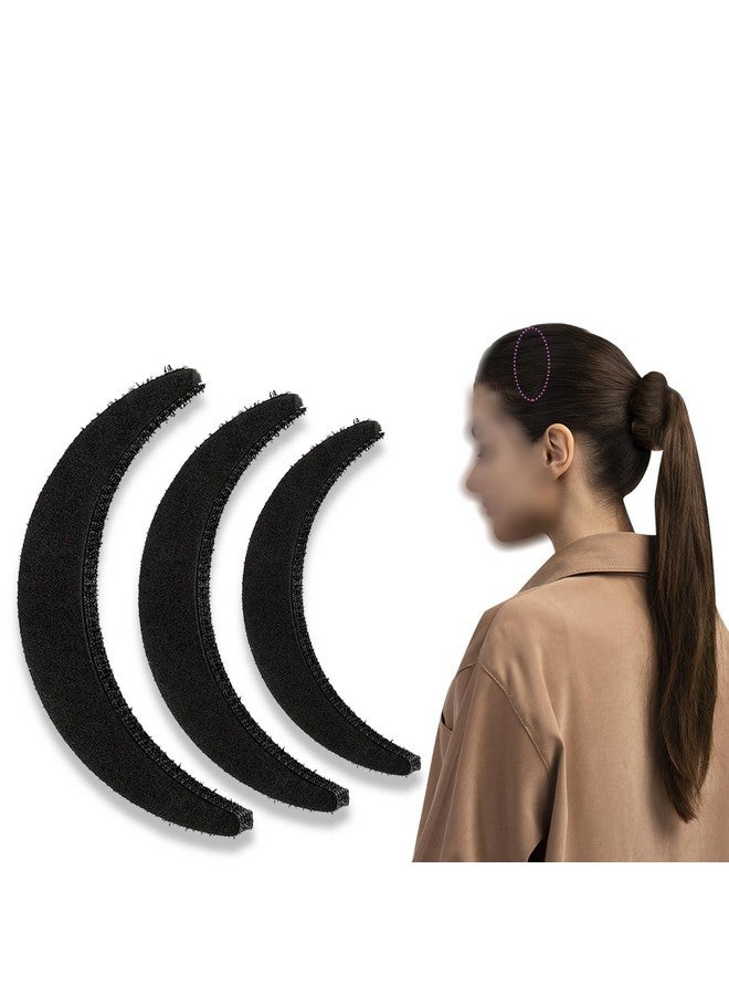 Temperia Hair Bun & Puff Maker For Women & Girls - Hairstyle Bumpits Accessories For Buns, Juda, French Twists & Updos - Modern Bun, Hair Bump Up & Puff Clips & Styling Tools - 3Pcs Different Sizes - Image 1