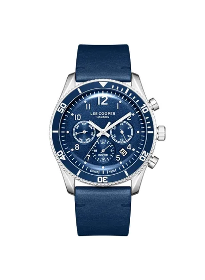 Lee Cooper Men's Leather Multi Function Watch LC08260.399 - 42 mm