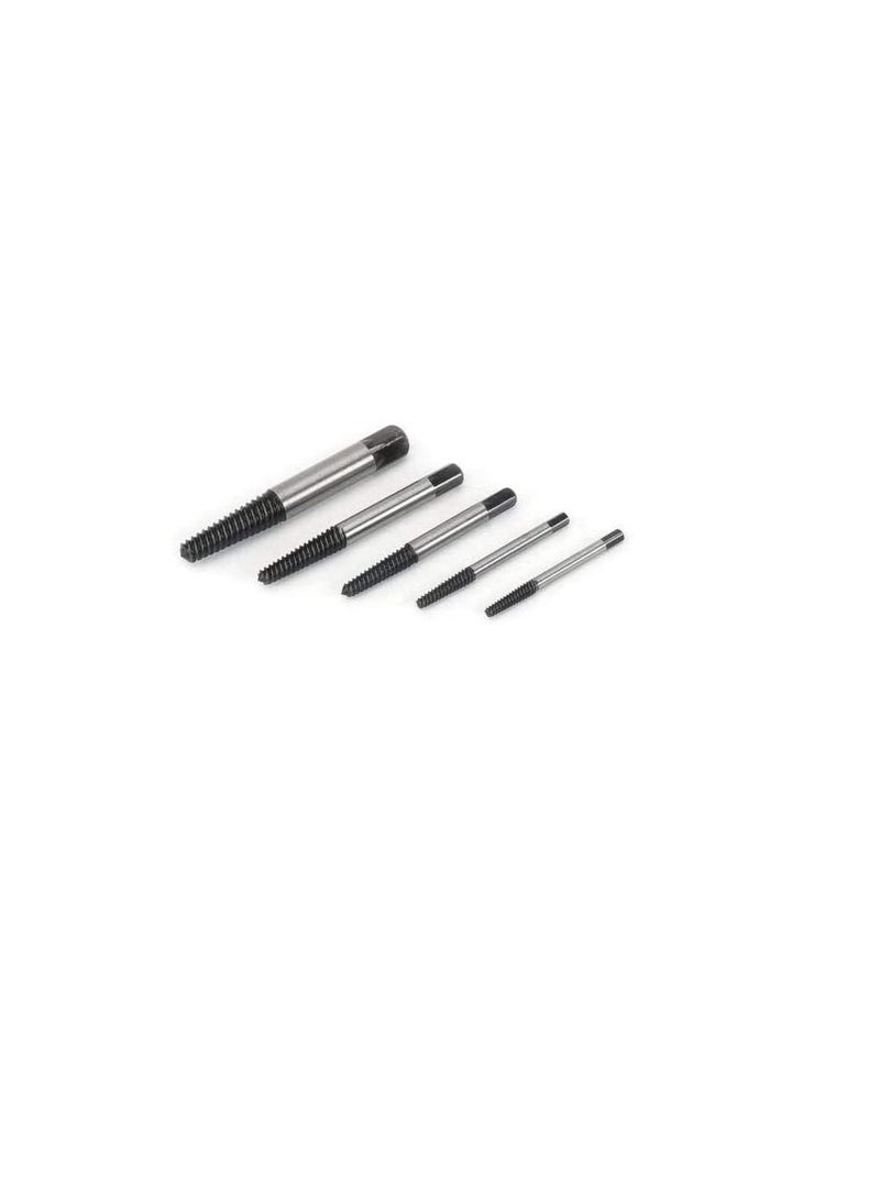 Steel Broken Speed Out Damaged Screw Extractor Drill Bit Guide Set Broken Bolt Remover Easy Out Set 5 pcs  - Image 3