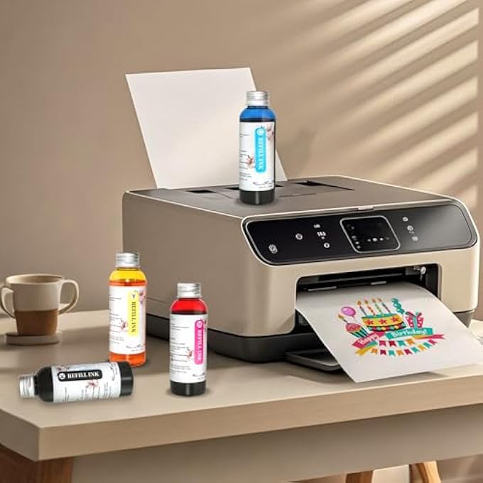 طقم إعادة تعبئة الحبر 4100 مل، مناسب لـ 280XL 281XL 270XL 271XL 250XL 251XL، حبر إعادة التعبئة متوافق مع طابعة PIXMA TS702A TS702 TR8620A TR8622A TR6320 - Image 3