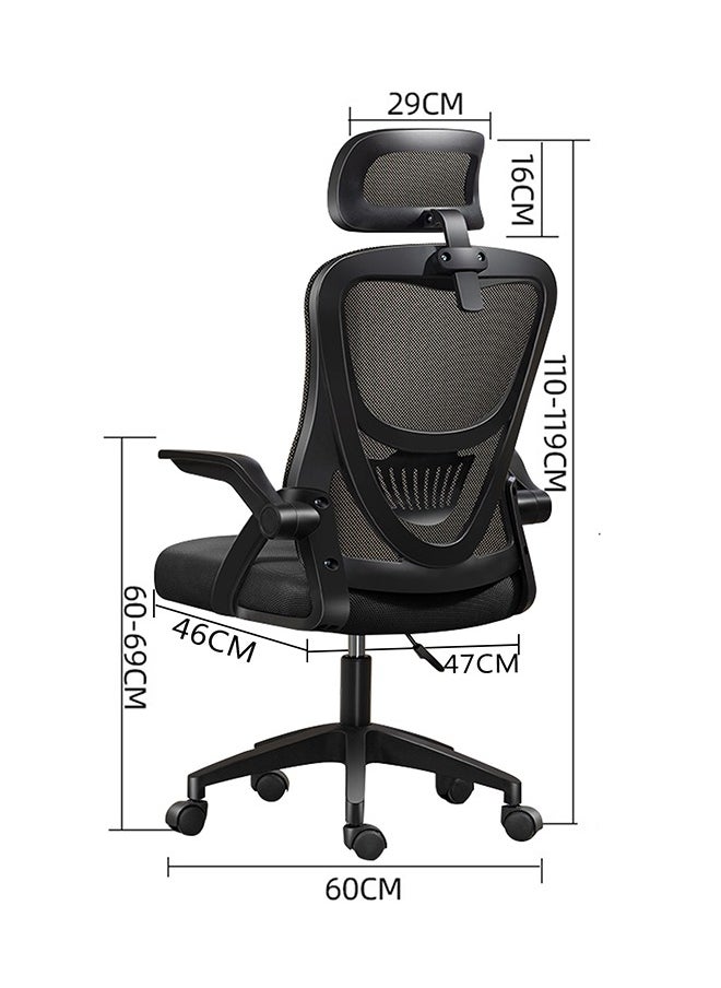 Office Chair Gaming Chair Ergonomic Office Chair, Breathable Mesh Design High Back Desk Chair with Adjustable Headrest Swivel Armrest and Lumbar Support