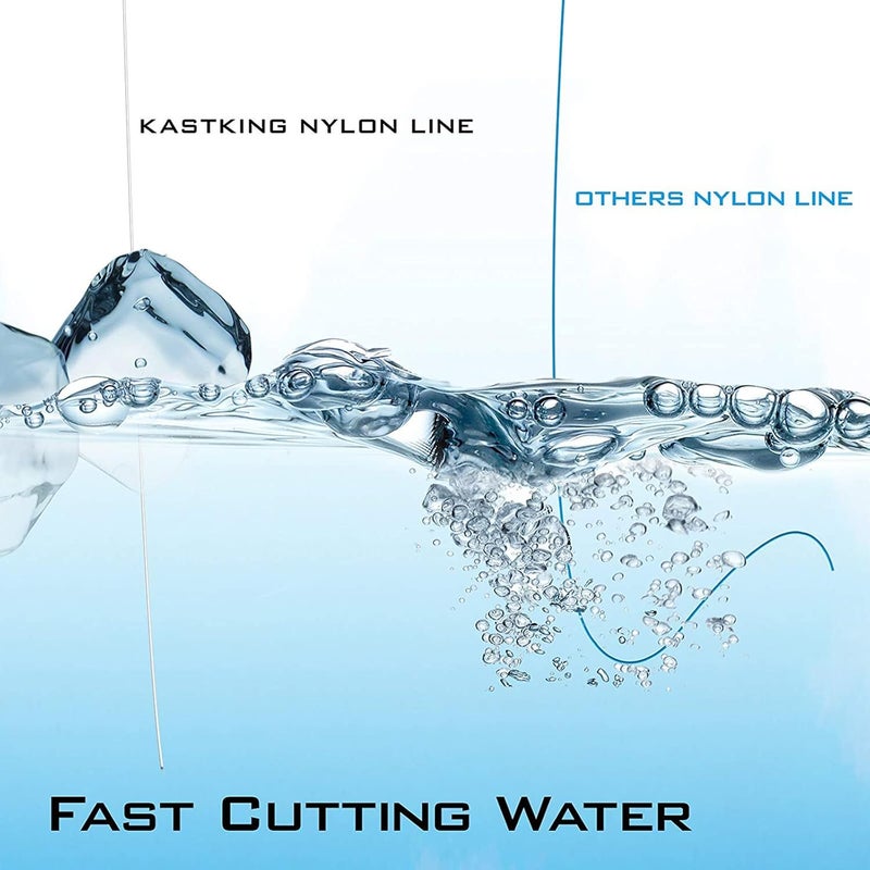 Kastking DuraBlend Monofilament Leader Line - Premium Saltwater Mono Leader Materials - Big Game Spool Size 120Yds/110M - Image 5