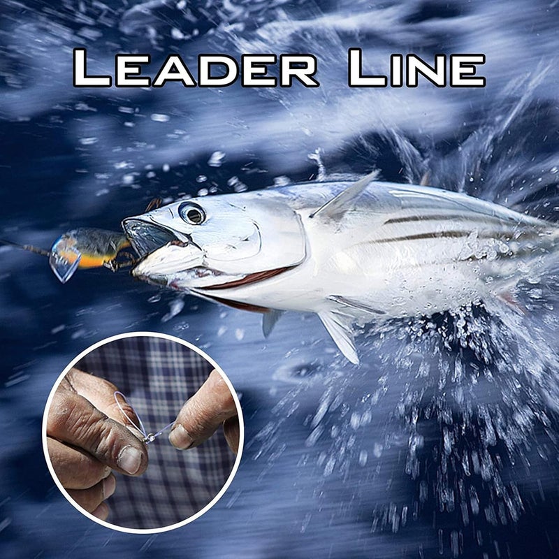 Kastking DuraBlend Monofilament Leader Line - Premium Saltwater Mono Leader Materials - Big Game Spool Size 120Yds/110M - Image 4