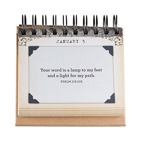 DaySpring - Prayers and Blessings - Large Print - An Inspirational DaySpring DayBrightener - Perpetual Calendar - Image 3
