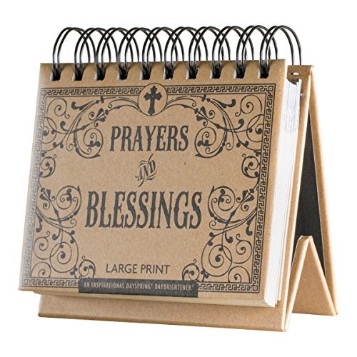 DaySpring - Prayers and Blessings - Large Print - An Inspirational DaySpring DayBrightener - Perpetual Calendar - Image 1