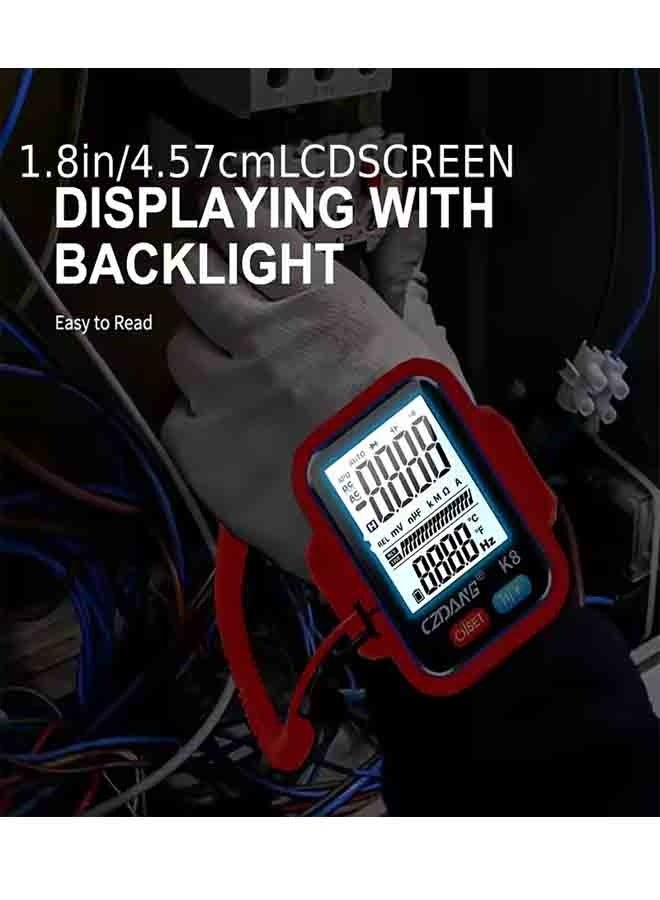 Mini Style Wearable Wristband with a Digital Multimeter Smart Anti-Drop High-Precision Universal Meter Tester That Can Measure DCV, ACV Resistance Continuity, Compact and Portable Designed for Outdoor High-Altitude Work, a Portable Repair Tool Specifically for Electricians - Image 3