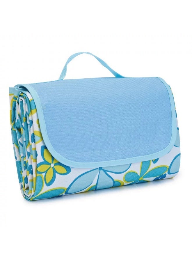 Picnic Mat Picnic Blanket Waterproof Beach Rug150cmx200cm ,200cmx200cm Picnic Mat Washable Lightweight with Handle Checkered for Hiking Travelling Outdoor Camping,Parks - Image 1