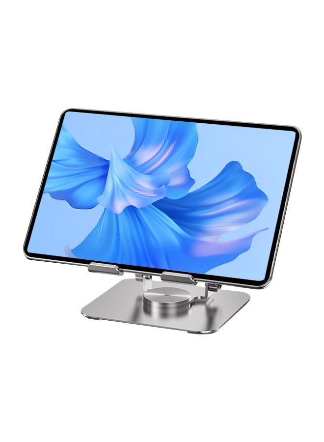 Generic Tablet Stand, Swivel Tablet Stand with 360 Rotating Base, Adjustable Tablet Holder for Drawing, Compatible with Laptops and Tablets  - Image 1