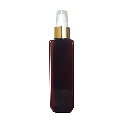 MARKSCLEAR Zenvista Empty Pump Lotion/Dispenser Pump Bottle Cosmetic Container for Shampoo Bottle, Hair Oil Bottle, Sanitizer Spray Bottle, Sprayer, Amber Bottle-200ml (Pack Of 3) - Image 5
