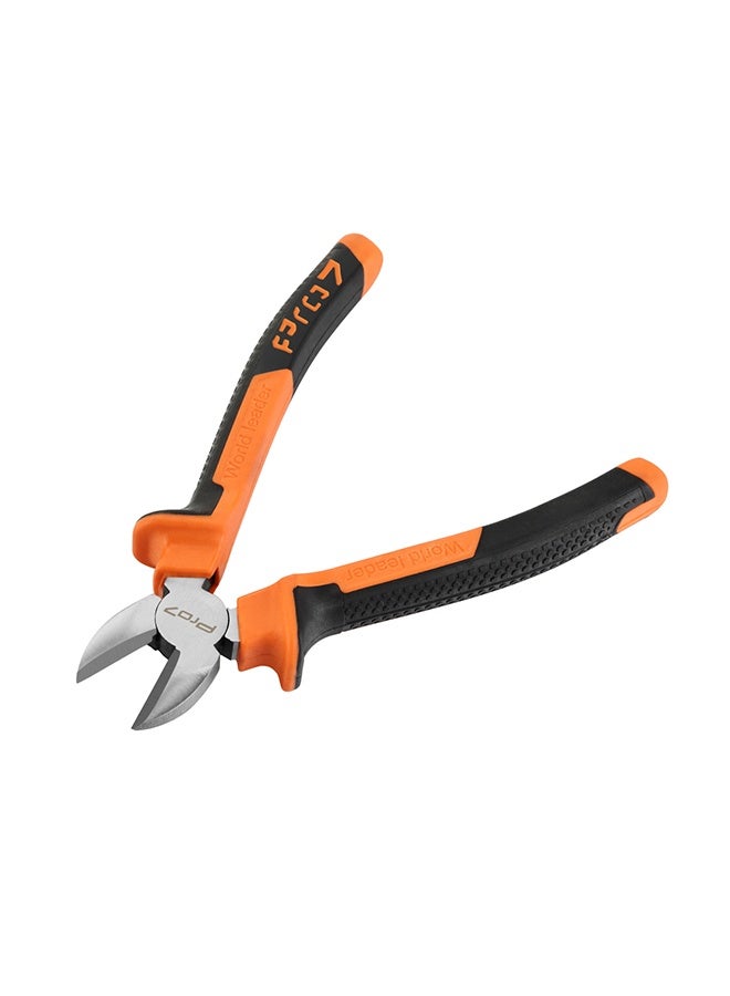 LAWAZIM Pro7 Cutter Plier - 8inch - Black and Orange - Diagonal Side Cutting Pliers with Rubber Handle, Sharp Edges & Ergonomic Grip for Electrical Work, Automotive Repair, & Household Maintenance - Image 2