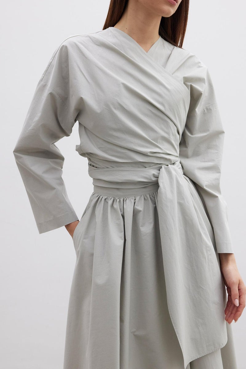 Manuka Kimono Style Premium Shirt Green  - Image 5