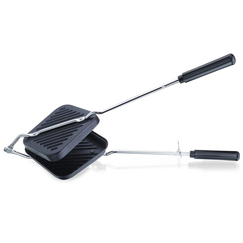 Dhavl Nonstick Sandwich Toaster Grill Sandwich Bread Toaster Grill Sandwich Machine Regular Gas Toaster And Griller Sandwich Maker Flip Pan Vegetable Toast Gasblack - Image 1