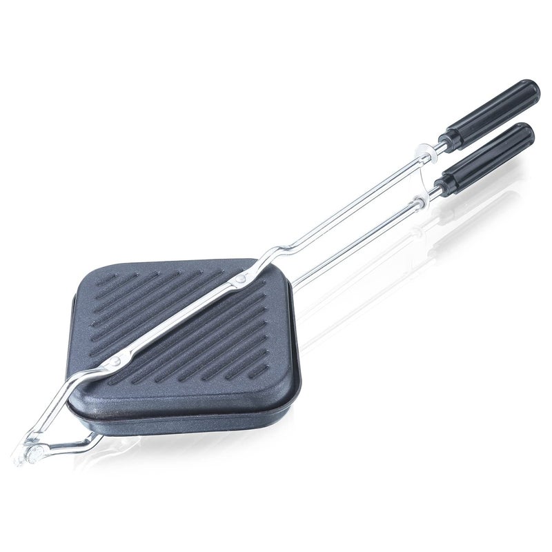 Dhavl Nonstick Sandwich Toaster Grill Sandwich Bread Toaster Grill Sandwich Machine Regular Gas Toaster And Griller Sandwich Maker Flip Pan Vegetable Toast Gasblack - Image 2