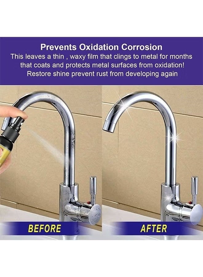 Rust Cleaner Spray，Stainout Boat Rust Remover, Stain out Boat Rust Remover, Multipurpose Rust Remover Spray for Metal, Rust Remover Inhibitor Derusting Spray Car Maintenance Cleaning Tool - Image 5