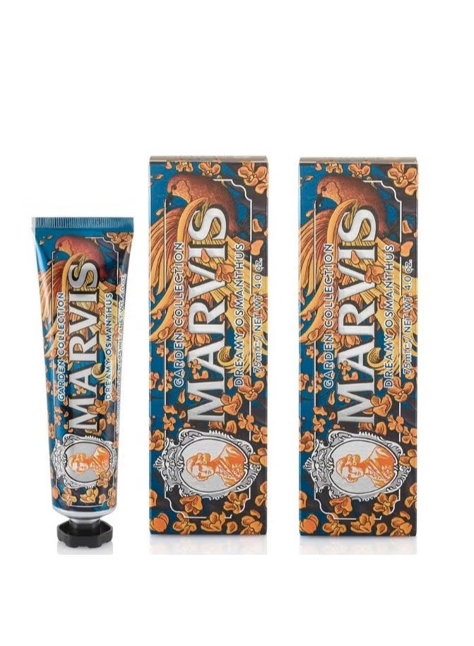 Marvis Dreamy Osmanthus Toothpaste - 75ml, 2 Packs
