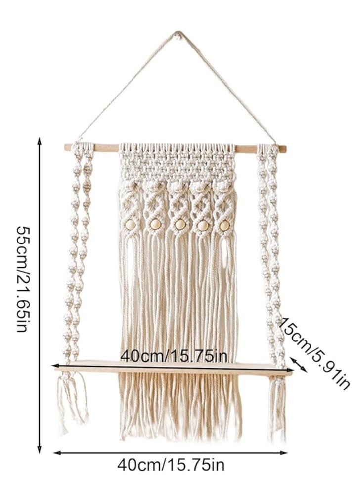 انتيكيانو "رف حائطي خشبي" - Image 3