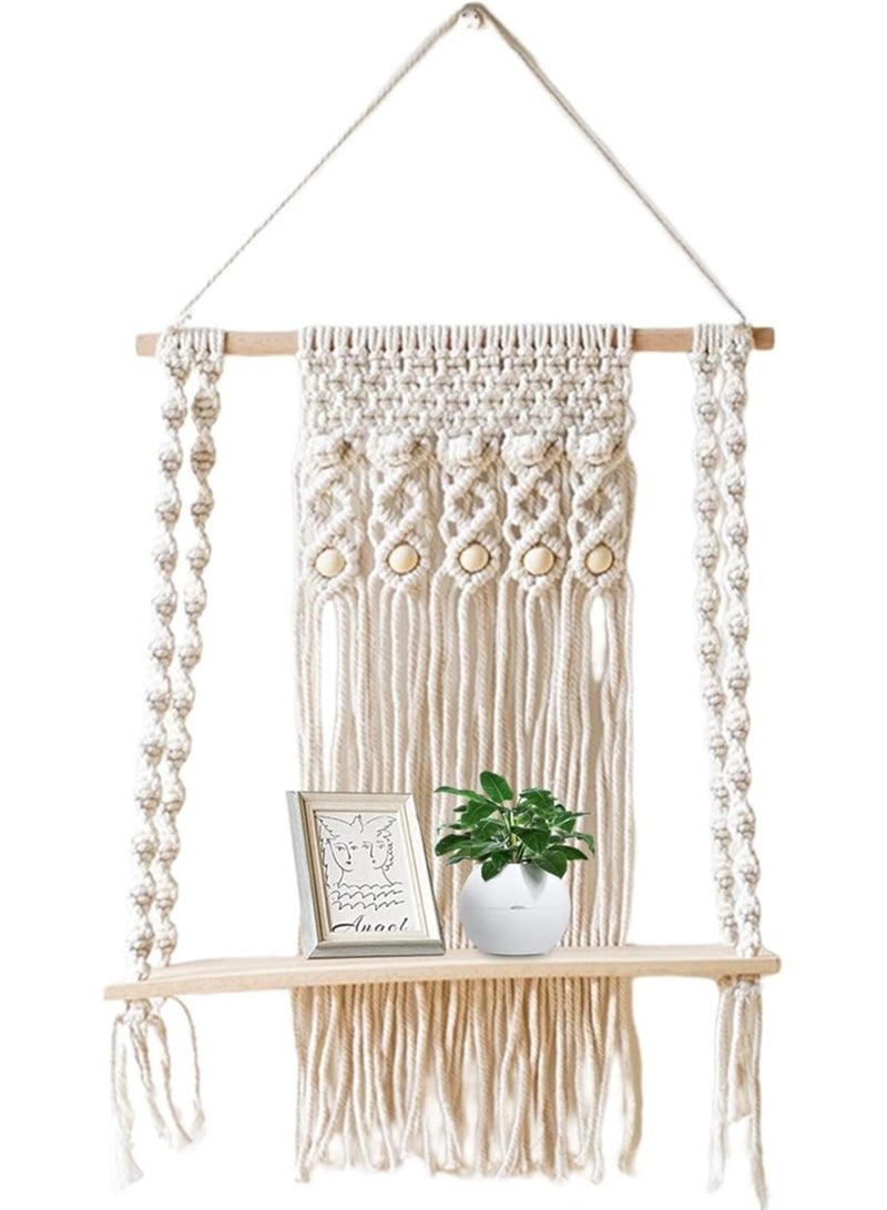 انتيكيانو "رف حائطي خشبي" - Image 1