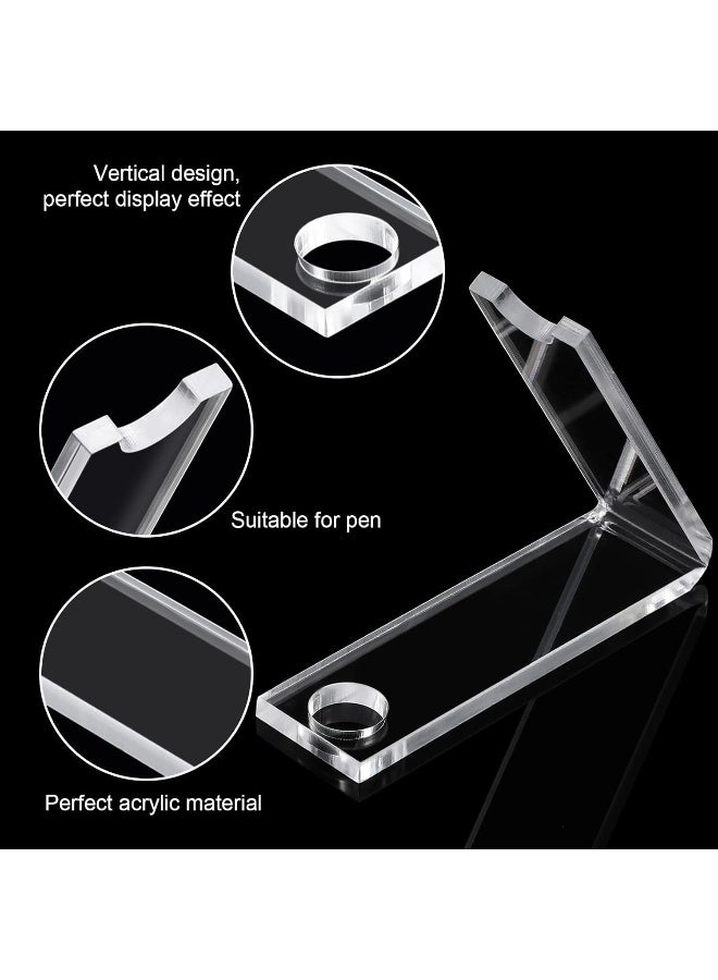 TPGP 2 Pieces Acrylic Pen Holder Display Stand - Image 3