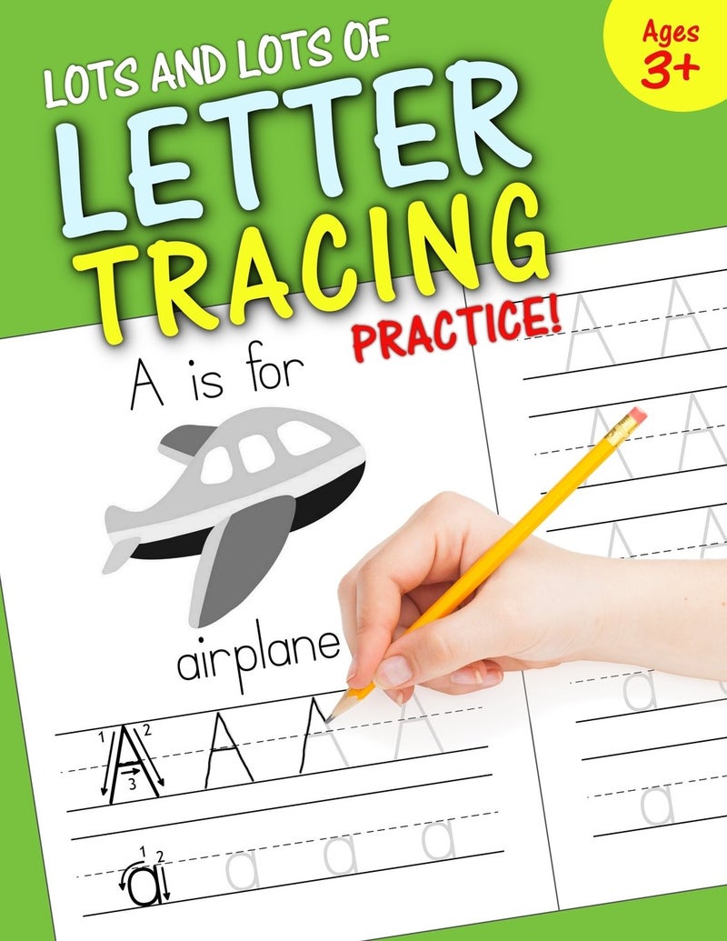 CREATESPACE Lots and Lots of Letter Tracing Practice!