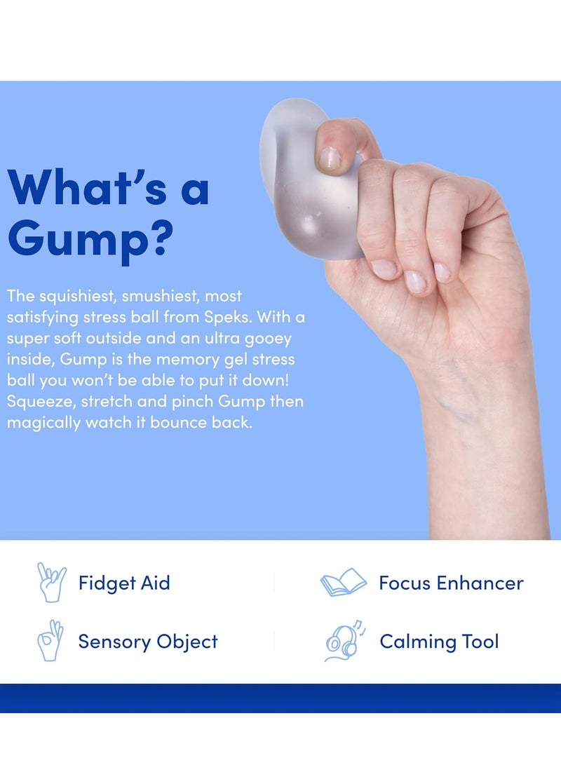 general Stress Balls,Silky Soft Memory Gel,Squishy Fidget Toy for Kids and Adults,Cool,Pack of 3 - Image 3