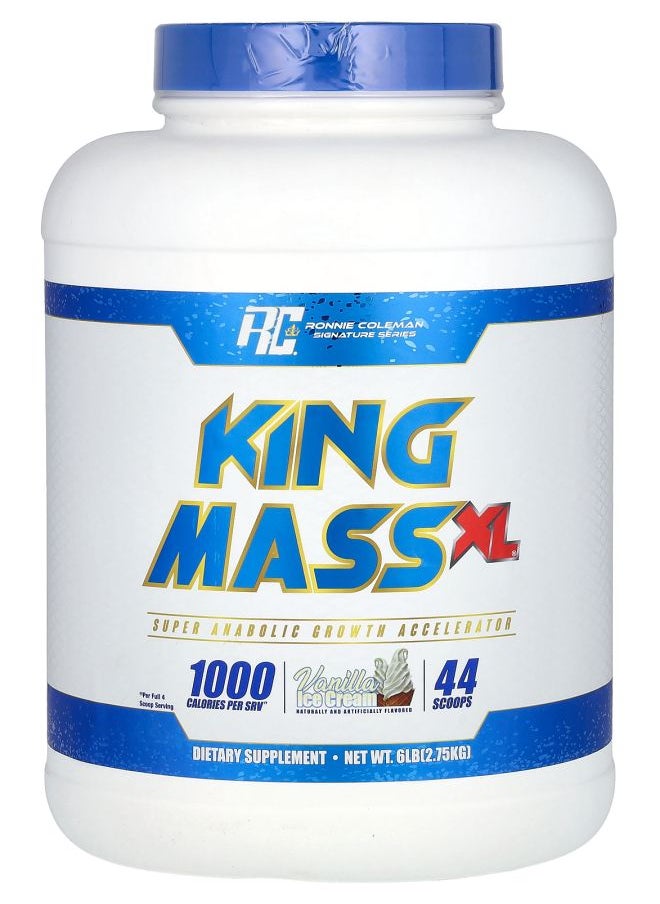 RONNIE COLEMAN Signature Series King Mass XL Vanilla Ice Cream 6 lb (2.75 kg) 