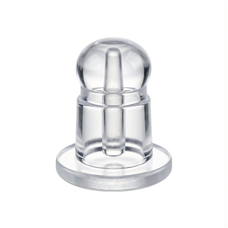 Durable Long Lasting Clear Ear Backs Abrasion Resistant No Deform Earring Stoppers - Image 4