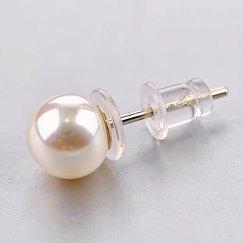 Durable Long Lasting Clear Ear Backs Abrasion Resistant No Deform Earring Stoppers - Image 2