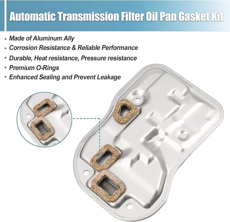 uxcell Car Transmission Filter Oil Pan Kit for Lexus LS400 1990-1998 - Image 4