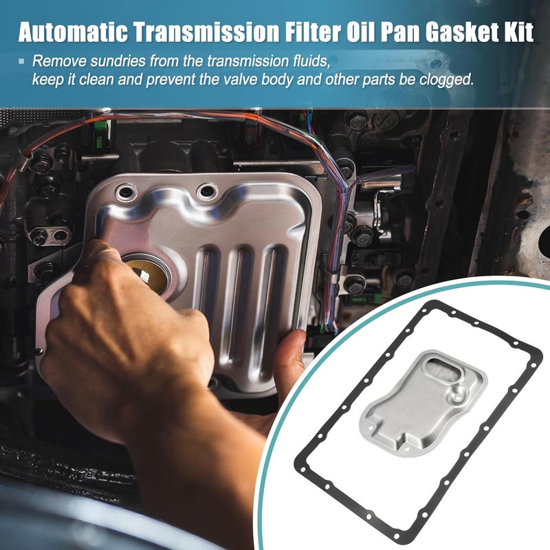 uxcell Car Transmission Filter Oil Pan Kit for Lexus LS400 1990-1998 - Image 3