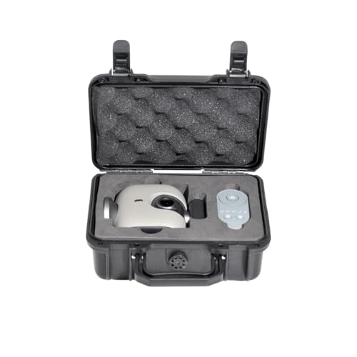 Fotoleey Portable Carrying Case for XbotGo, Durable PP Plastic with EVA Liner, Waterproof & Dustproof, Shockproof Design, Secure Lock & Ventilation System, Includes Mesh Pocket, Ideal for Storage & Travel - Image 1