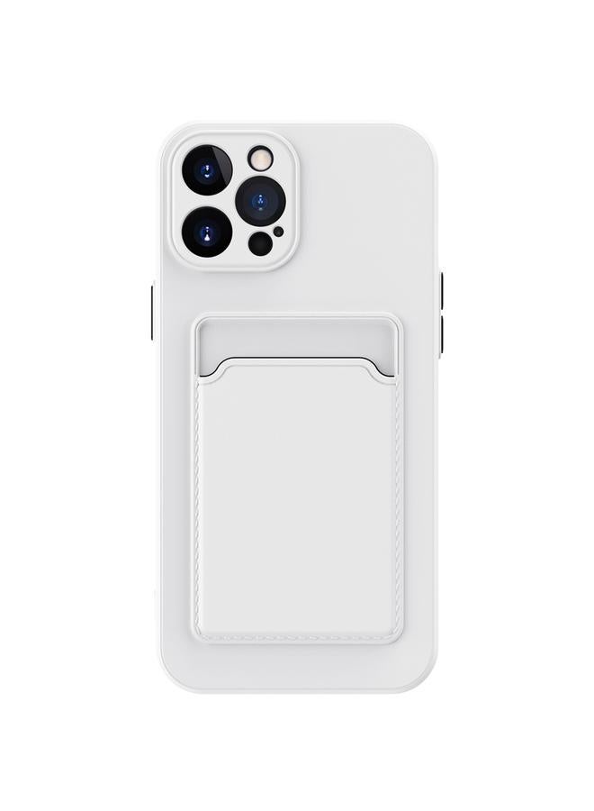 S-TOP Case For iPhone 15 Pro Skin Feel Card Contrast Color Button TPU Phone Case - Image 1