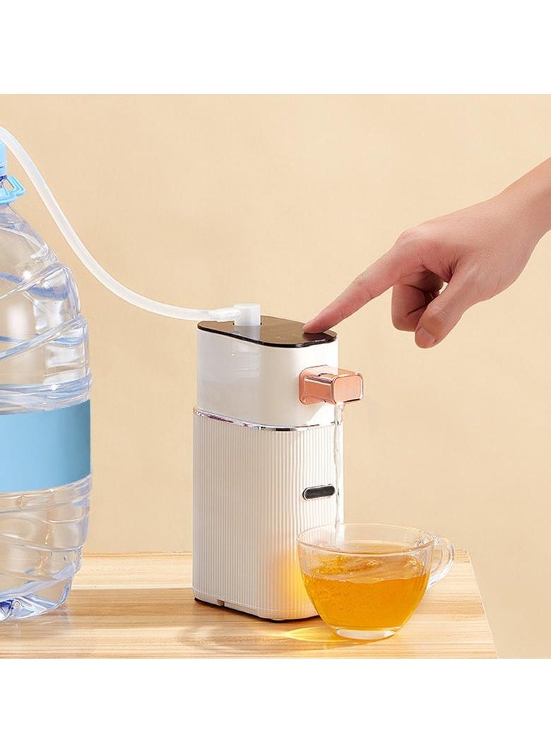 Verci Portable Instant Water Dispenser - European Plug Quick 3 Second Heating Adjustable Temperature Control Mini Desktop Heater for Office Travel Friendly for Tea Coffee Milk No Battery Electric Power Supply Durable Plastic  - Image 2