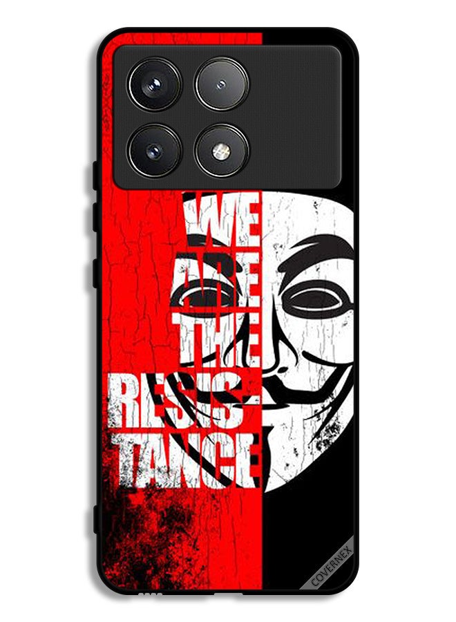 Covernex Xiaomi Redmi K70 Protective Case Cover We Are The Resistance - Image 1