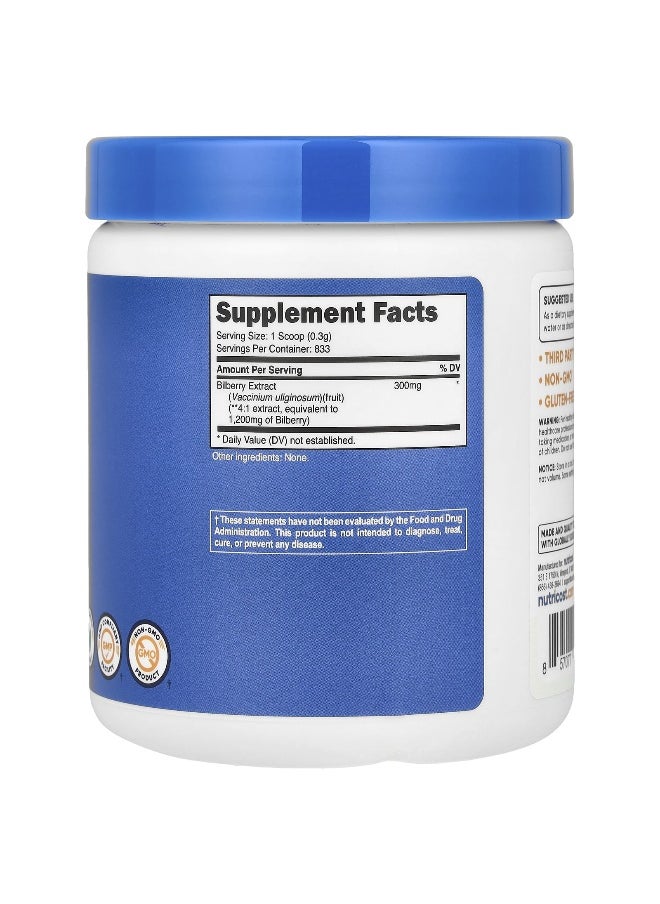 Nutricost Nutricost, Bilberry Powder, Unflavored, 8.9 oz (250 g)  - Image 2
